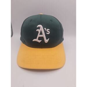 OAKLAND A's hat green and yellow adjustable cap - Youth / child size OC Sports
